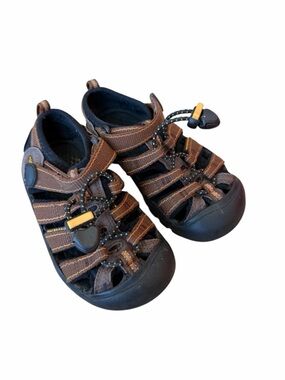 Keen Newport H2 Water Hiking Sandals Brown Toddlers Size 10 Boys Girls Outdoor